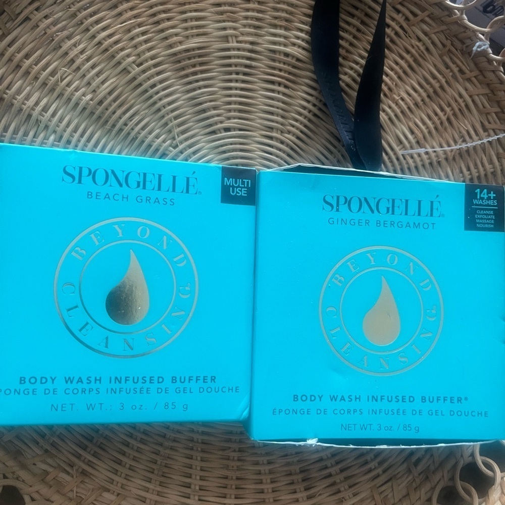 Spongelle two scents both still wrapped
